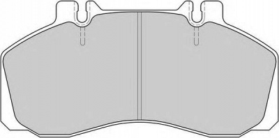 DURON dcv879 -  Комплект тормозных колодок, дисковый тормоз