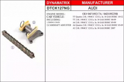 DYNAMATRIX dtck127ng -  Комплект цели привода распредвала