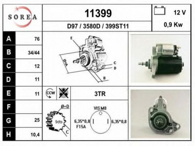 EAI 11399 -  Стартер