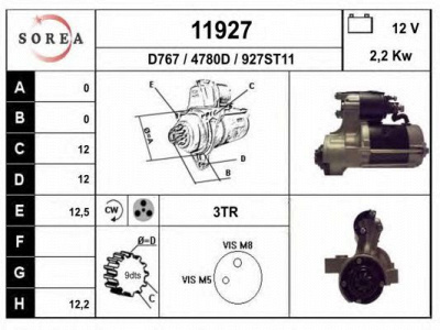EAI 11927 -  Стартер