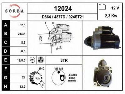 EAI 12024 -  Стартер