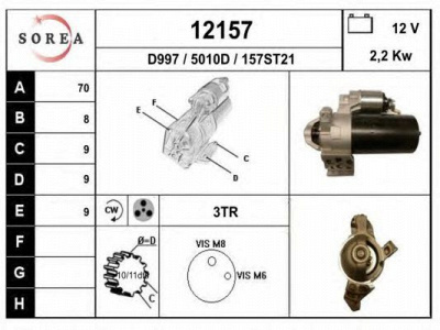 EAI 12157 -  Стартер