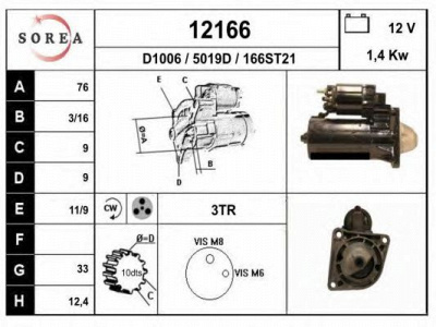 EAI 12166 -  Стартер