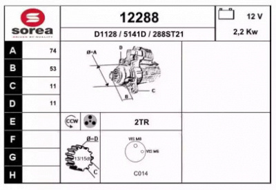 EAI 12288 -  Стартер