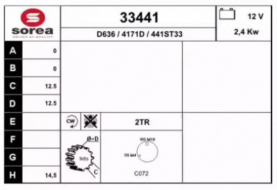 EAI 33441 -  Стартер