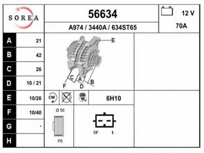EAI 56634 -  Генератор