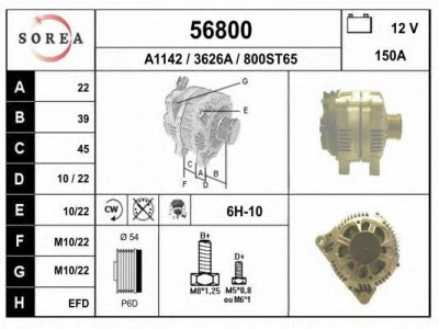 EAI 56800 -  Генератор