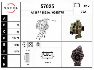 EAI 57025 -  Генератор