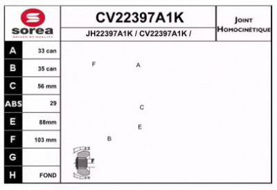EAI cv22397a1k -  