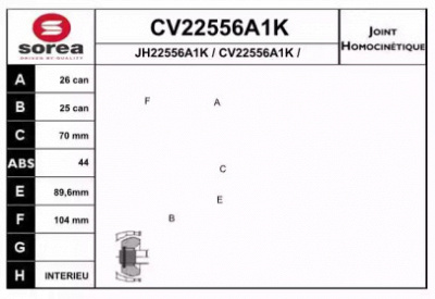 EAI cv22556a1k -
