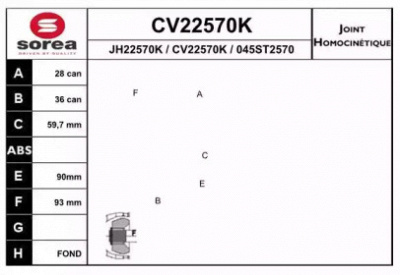 EAI cv22570k -  