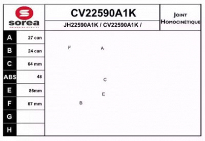 EAI cv22590a1k -