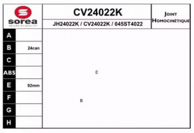 EAI cv24022k -