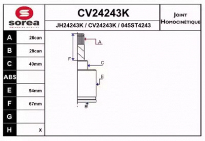 EAI cv24243k -