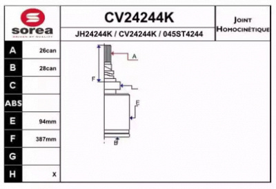 EAI cv24244k -