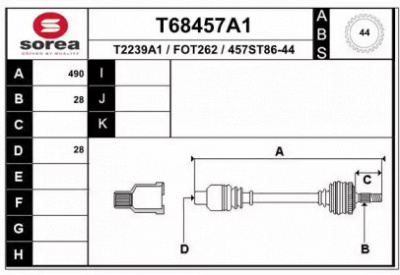 EAI t68457a1 -