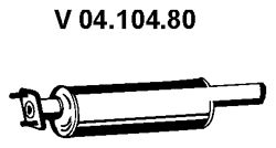 EBERSPACHER 0410480 -  Предглушитель выхлопных газов