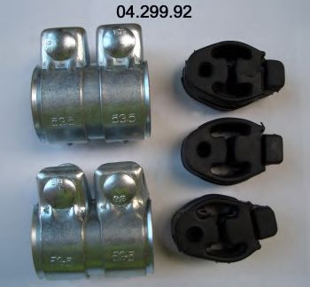 EBERSPACHER 0429992 -  Монтажный комплект, система выпуска