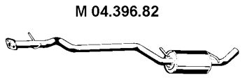 EBERSPACHER 0439682 -  Средний глушитель выхлопных газов