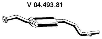 EBERSPACHER 0449381 -  Предглушитель выхлопных газов