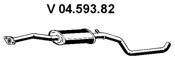 EBERSPACHER 0459382 -  Предглушитель выхлопных газов
