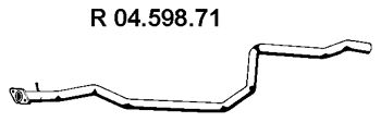 EBERSPACHER 0459871 -  Труба выхлопного газа
