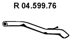 EBERSPACHER 0459976 -  Труба выхлопного газа