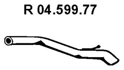 EBERSPACHER 0459977 -  Труба выхлопного газа