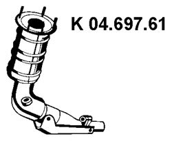 EBERSPACHER 0469761 -  Катализатор