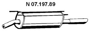EBERSPACHER 0719789 -  Глушитель выхлопных газов конечный