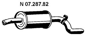 EBERSPACHER 0728782 -  Глушитель выхлопных газов конечный
