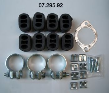 EBERSPACHER 0729592 -  Монтажный комплект, система выпуска