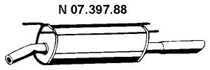 EBERSPACHER 0739788 -  Глушитель выхлопных газов конечный