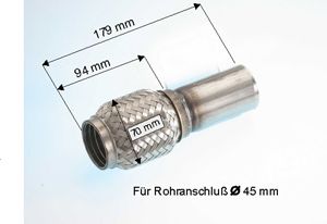 EBERSPACHER 0800279 -  Гофрированная труба, выхлопная система