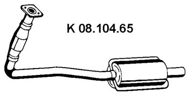 EBERSPACHER 0810465 -  Катализатор