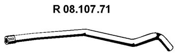 EBERSPACHER 0810771 -  Труба выхлопного газа