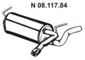 EBERSPACHER 0811784 -  Глушитель выхлопных газов конечный