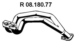 EBERSPACHER 0818077 -  Труба выхлопного газа
