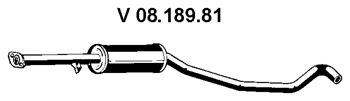 EBERSPACHER 0818981 -  Предглушитель выхлопных газов