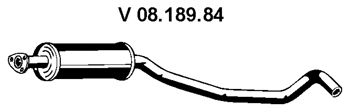 EBERSPACHER 0818984 -  Предглушитель выхлопных газов