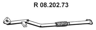 EBERSPACHER 0820273 -  Труба выхлопного газа