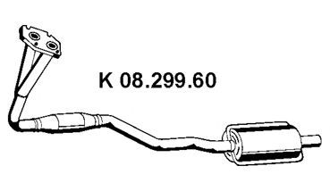 EBERSPACHER 0829960 -  Катализатор