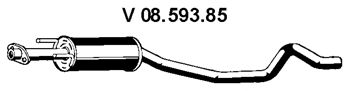 EBERSPACHER 0859385 -  Предглушитель выхлопных газов