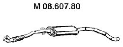 EBERSPACHER 0860780 -  Средний глушитель выхлопных газов