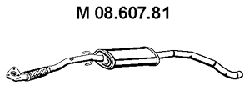 EBERSPACHER 0860781 -  Средний глушитель выхлопных газов