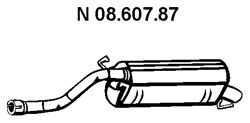 EBERSPACHER 0860787 -  Глушитель выхлопных газов конечный