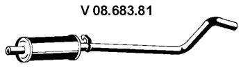 EBERSPACHER 0868381 -  Предглушитель выхлопных газов