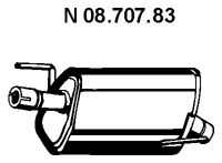 EBERSPACHER 0870783 -  Глушитель выхлопных газов конечный