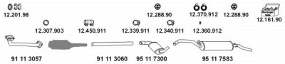 EBERSPACHER 12630 -  Система выпуска ОГ