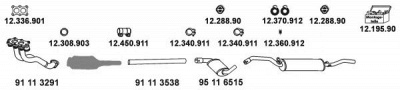 EBERSPACHER 12647 - Система выпуска ОГ